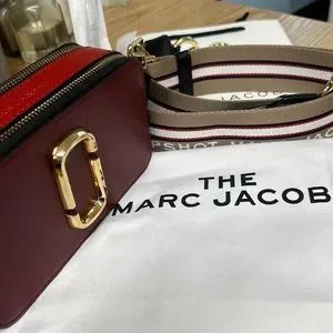 Marc jacobs snapshot deep maroon discount